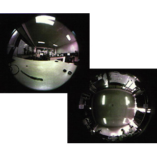 Ultra-wide Fish-eye Lens(192˚): Sample Images
