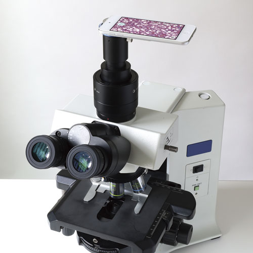 Iphoneを使った顕微鏡撮影用レンズ Mr 6i 顕微鏡用カメラ 顕微鏡関連 株式会社渋谷光学